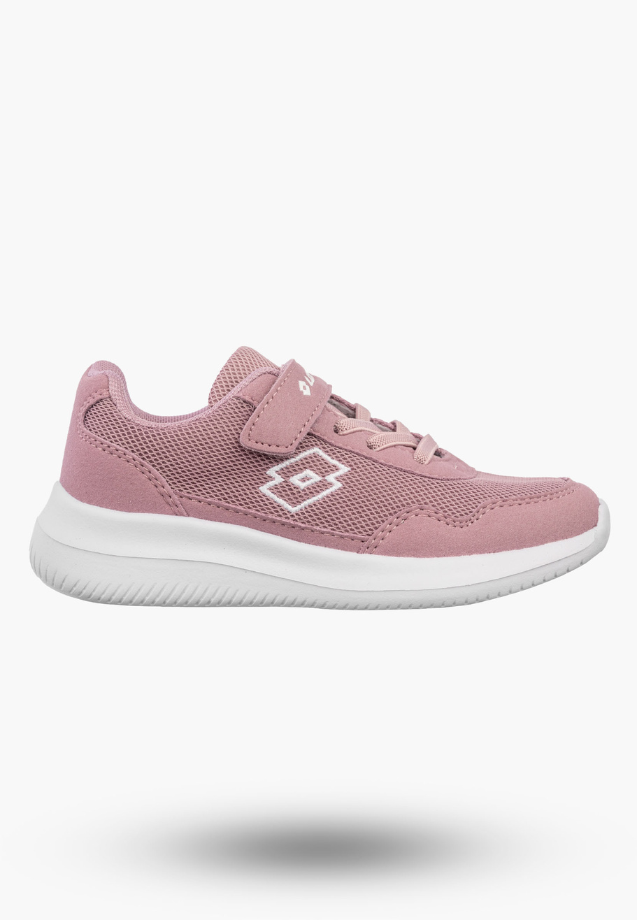 Sneakersy Dziecięce Lotto Buty Sportowe Na Rzepy CONNECT Różowe