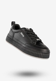 Sneakersy Damskie BIG STAR Buty Sportowe Trampki Czarne NN274255