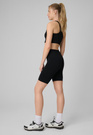 Kolarki Damskie 4F Sportowe Legginsy Szybkoschnące Bezszwowe Treningowe Czarne 4FWSS26TFSTF109