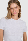 Koszulka Damska 4F T-shirt Slim Fit Sportowy Szary 4FWMM00TTSHF2255