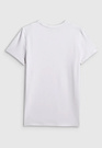 Koszulka Męska 4F T-shirt Basic Regular Biały 4FWMM00TTSHM3340