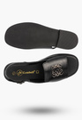 Sandały Damskie Skórzane Buty Eleganckie Letnie Casual Czarne