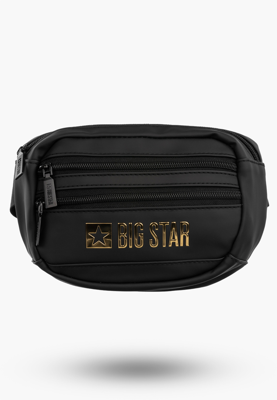 Nerka Męska BIG STAR Saszetka Biodrowa Kompaktowa Czarna RR574095