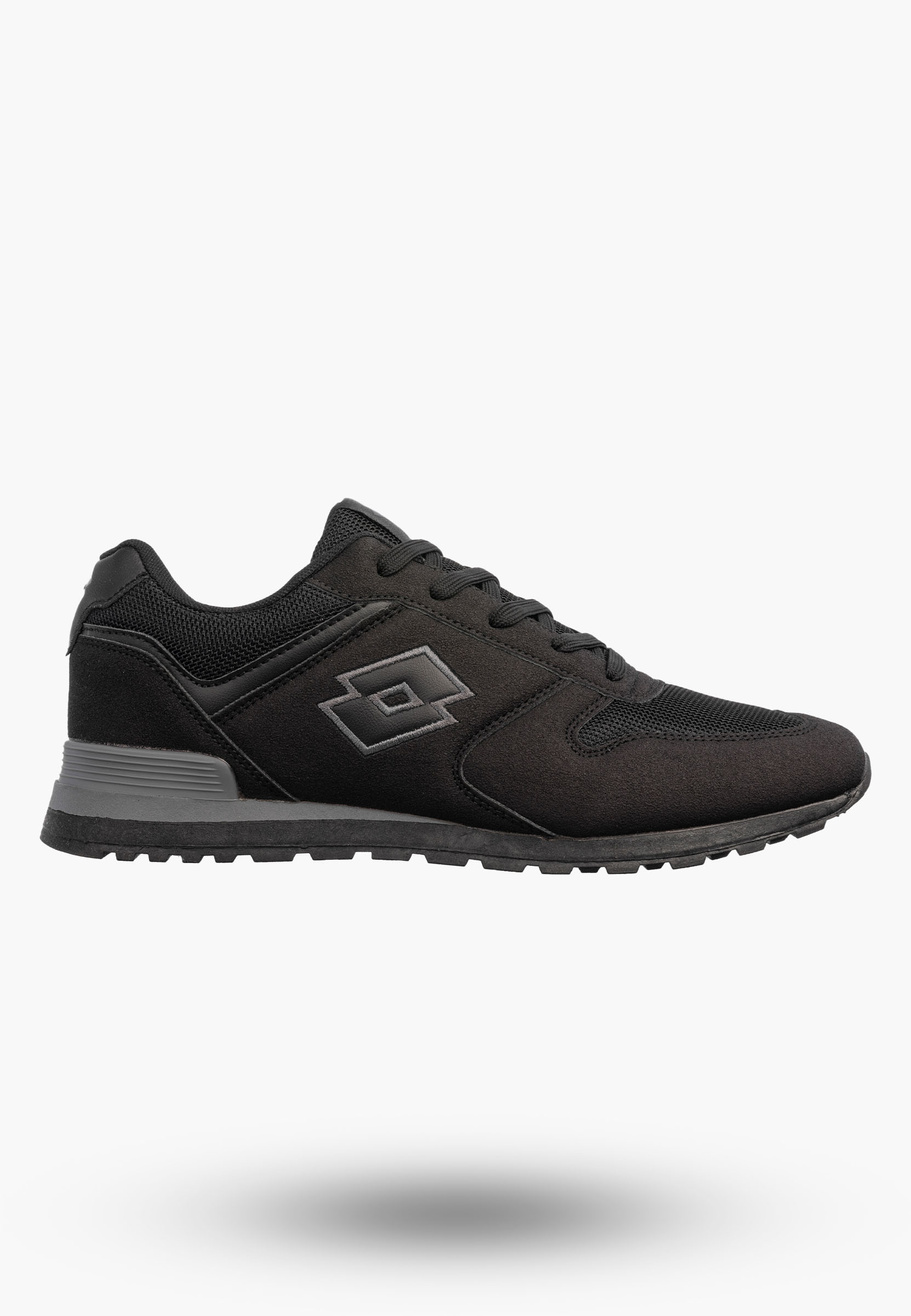Sneakersy Uniseks Męskie LOTTO Buty Sportowe Miejskie Casual EPICAN Czarne