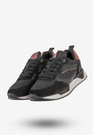 Sneakersy Męskie BIG STAR Buty Sportowe Czarne NN174350