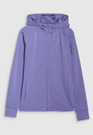 Bluza Damska 4F Treningowa Sportowa Rozpinana Fioletowa 4FRSS25TFSWF467