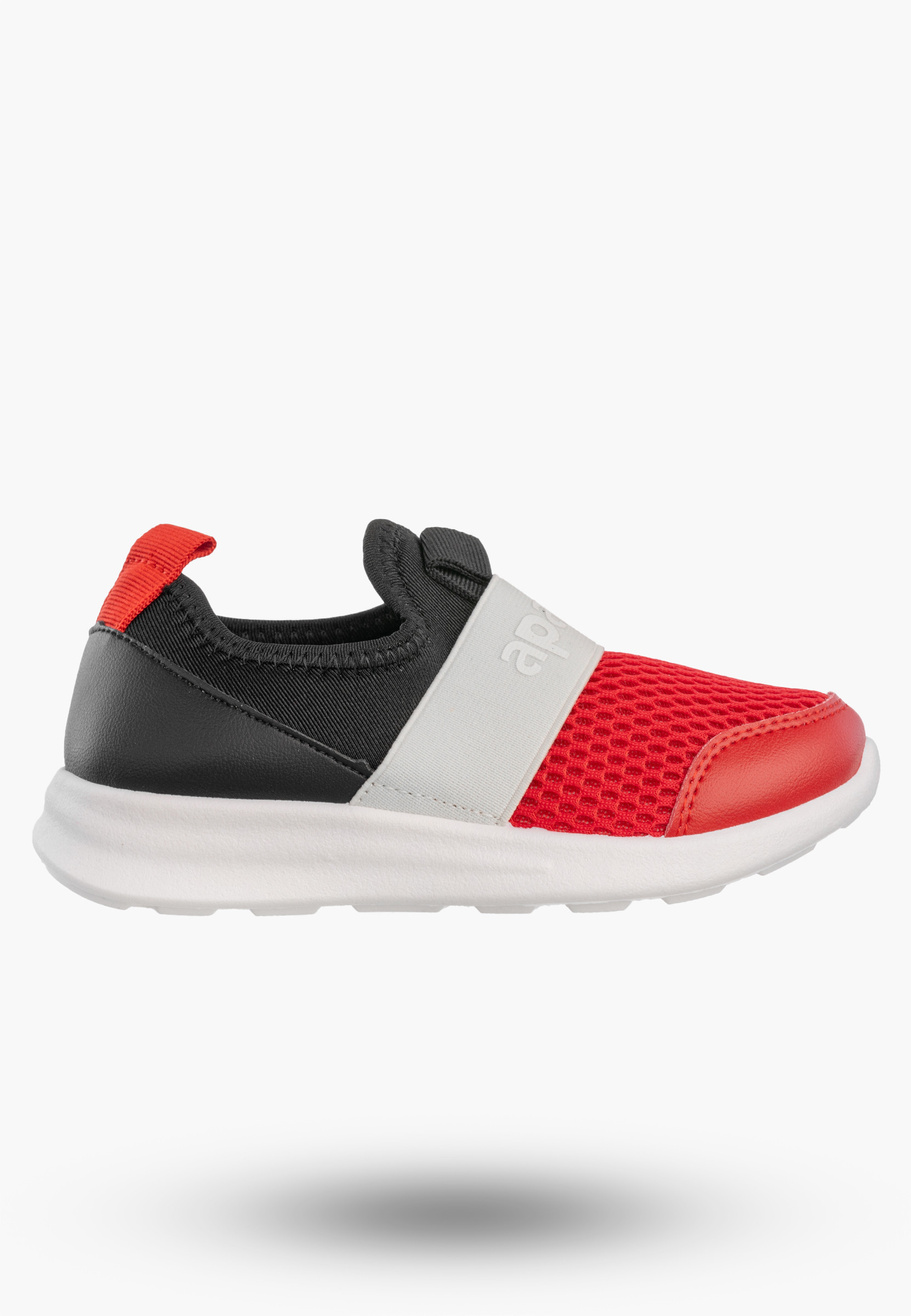 Sneakersy Dziecięce Wsuwane Buty Lekkie Sportowe Czerwone APAWWA ZC09/ZC10