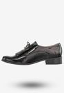 Półbuty Damskie Skórzane Buty Eleganckie eSKa Czarne 1306