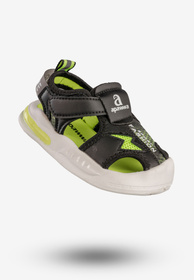 Sandały Dziecięce Buty Chłopięce Wygodne Czarne Apawwa NX122-2