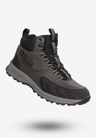 Buty Męskie Trekkingowe Trzewiki Na Zimę Szare Big Star II174176