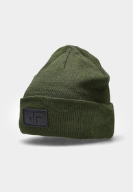 Czapka Dziecięca 4F Zimowa Dwuwarstwowa Khaki CAPM272