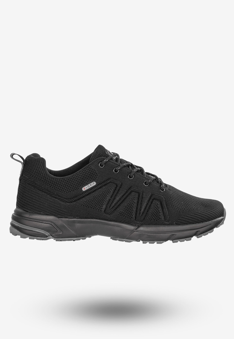 Półbuty Sportowe Męskie Buty Do Biegania Czarne DK VB16788