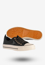 Trampki Damskie Ażurowe Buty Sportowe Czarne MSMG QY838