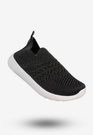 Sneakersy Dziecięce Wsuwane Buty Sportowe Lekkie Czarne Apawwa