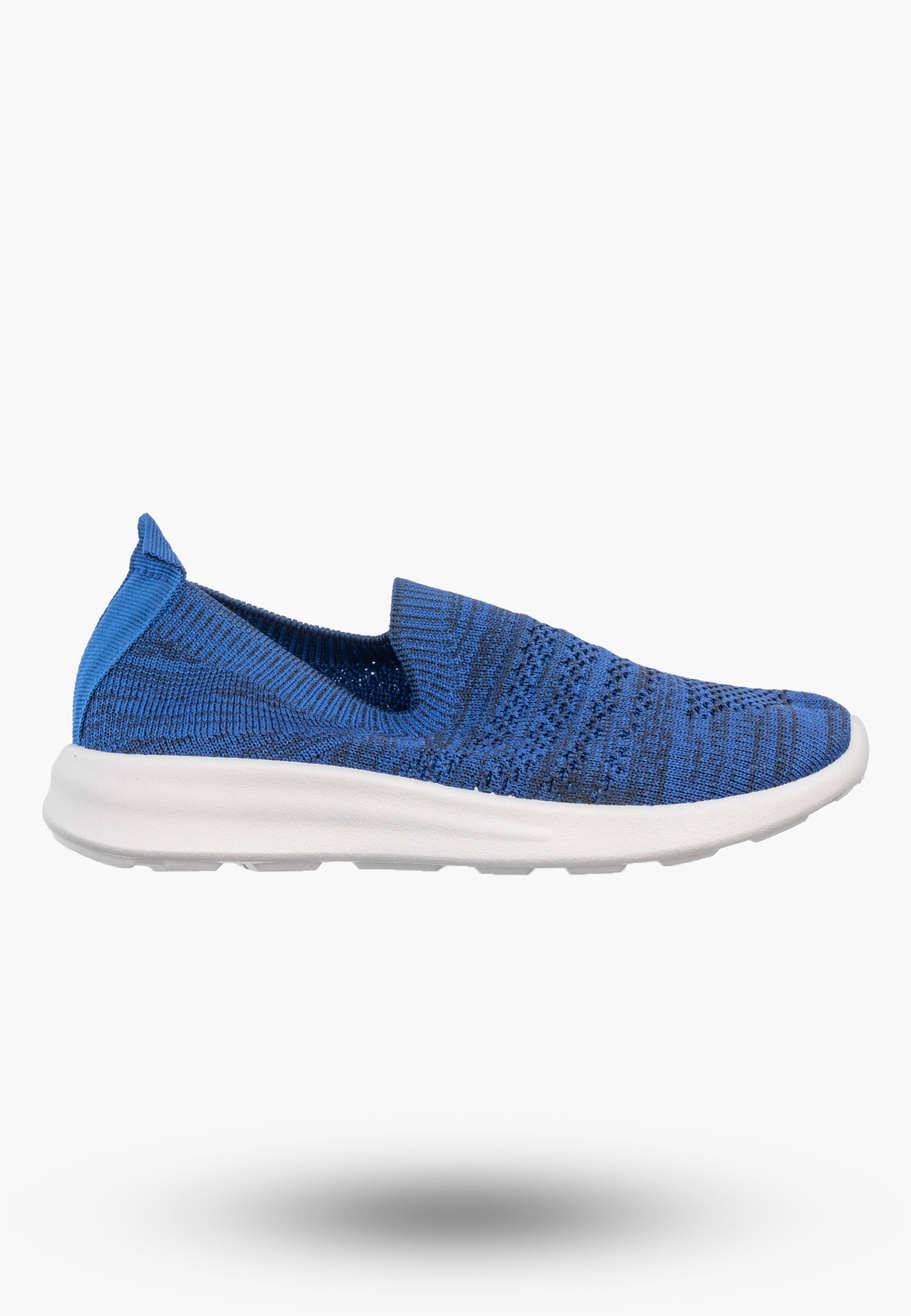 Buty Sportowe Dziecięce APAWWA Wsuwane Sneakersy Lekkie Niebieskie