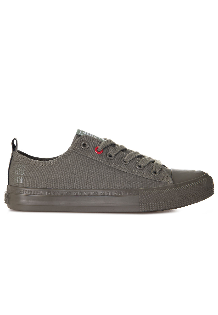 Męskie Trampki Khaki - Styl Miejski BIG STAR JJ174004