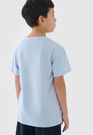 Koszulka Chłopięca 4F T-shirt Z Nadrukiem Niebieski 4FJWSS25TTSHM2325