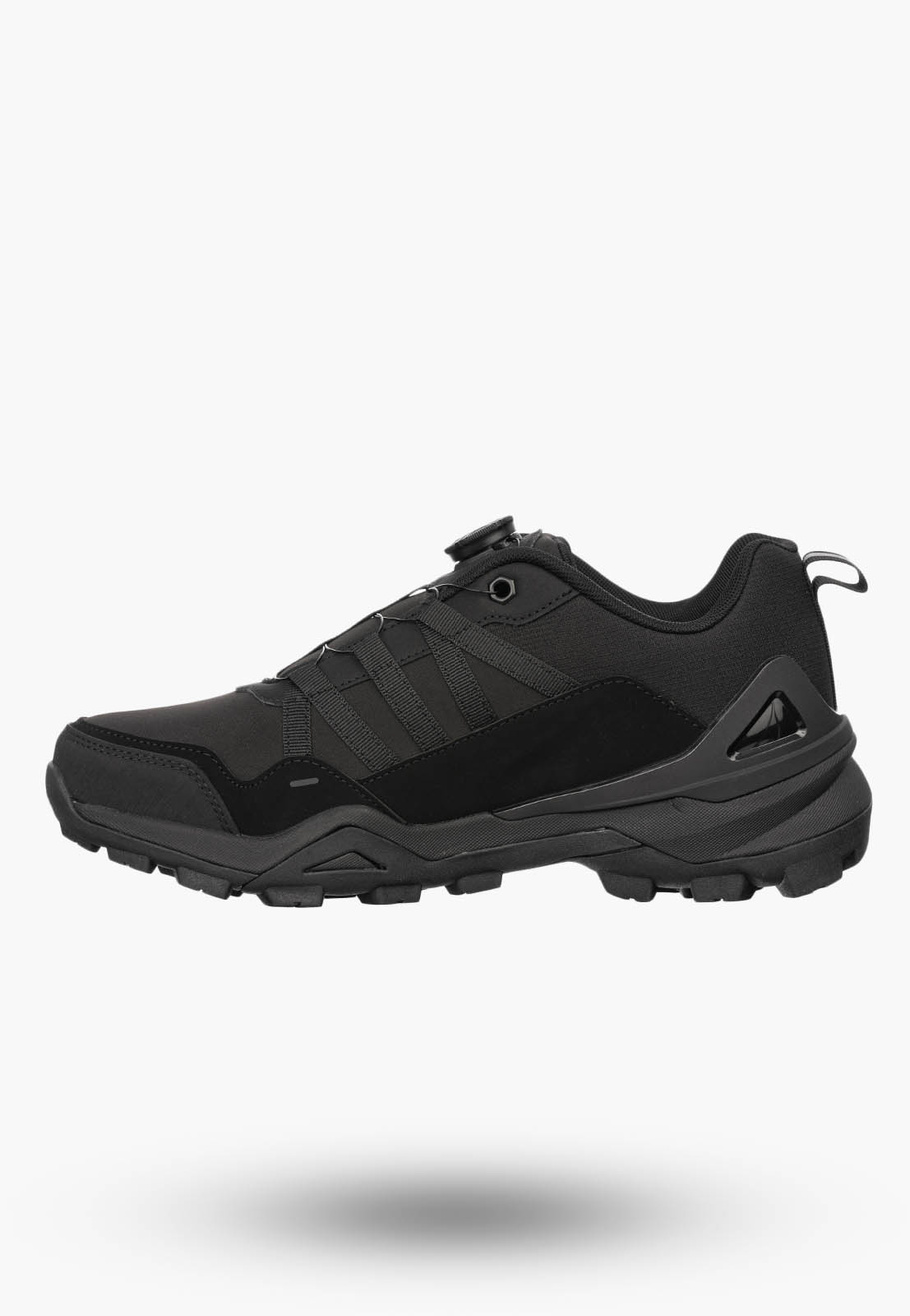 Trekkingowe Buty Męskie DK Softshell Outdoor Sportowe Terenowe Czarne