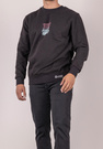 Bluza męska bez kaptura z nadrukiem INFINITE M3280