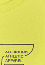 Koszulka Chłopięca 4F T-shirt Z Logo Ciemny Limonkowy 4FJWAW25TTSHM2417