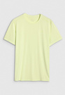 Koszulka Męska 4F T-shirt Treningowy Szybkoschnący Zielony 4FWSS25TFTSM1343