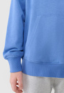 Bluza Chłopięca 4F Niebieska z Kapturem Oversize 4FJWSS25TSWSM1712