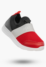 Sneakersy Dziecięce Wsuwane Buty Lekkie Sportowe Czerwone APAWWA ZC09/ZC10