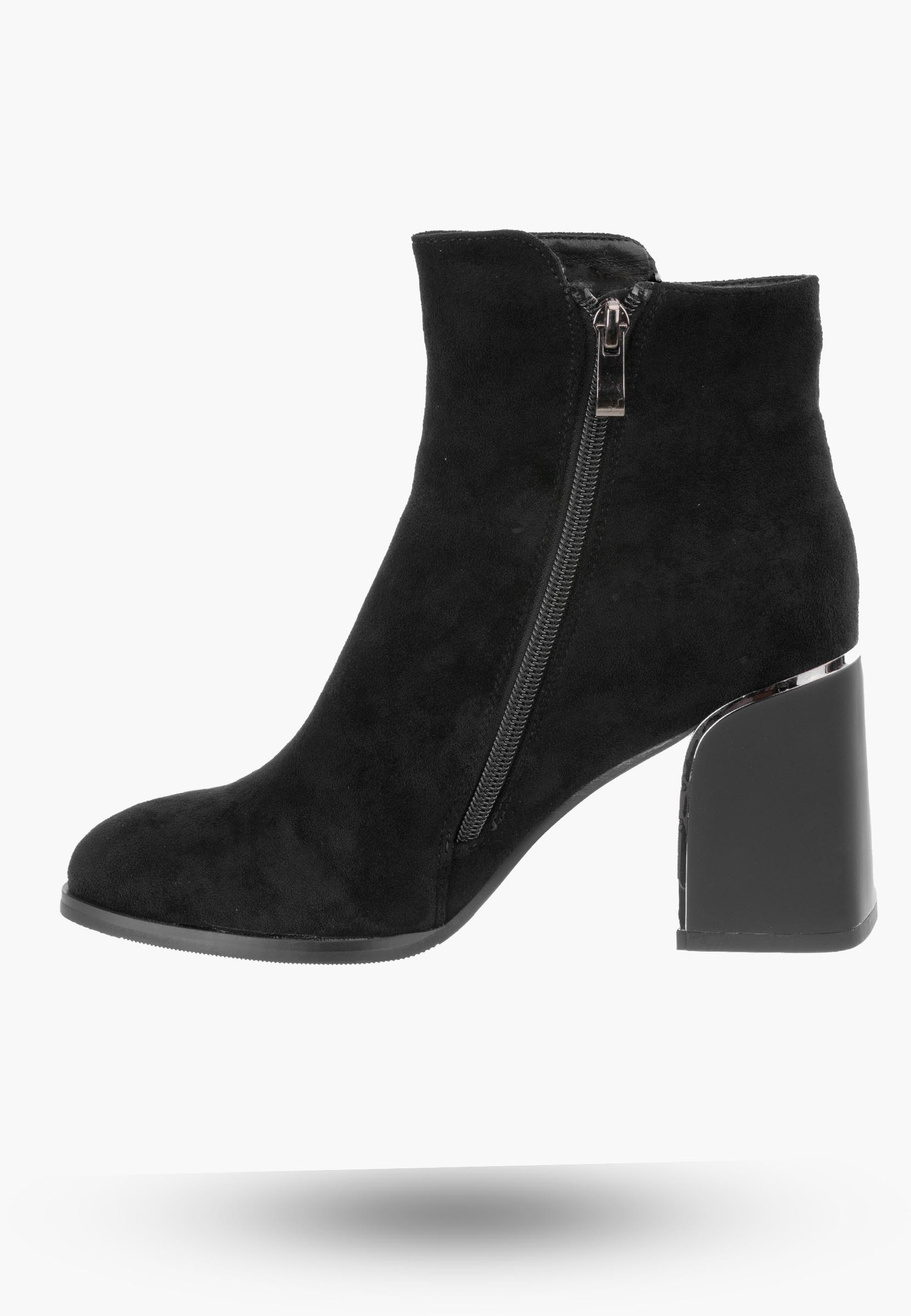 Botki Damskie Czarne Filippo DBT4847/23 BK
