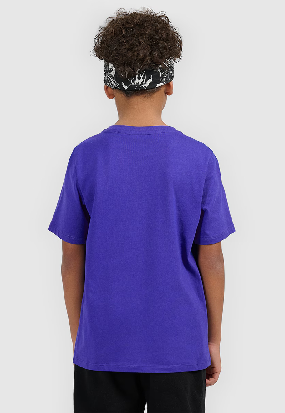 Koszulka Chłopięca 4F T-shirt Sportowy Regular Niebieski 4FJWSS26TTSHM3007