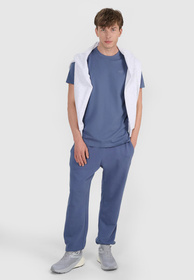 Spodnie Męskie 4F Joggery Sportowe Dresy Denim 4FWMM00TTROM1139