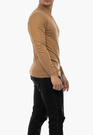 Półgolf Męski Elegancki Golf Klasyczny Camel PG-C-1-2024