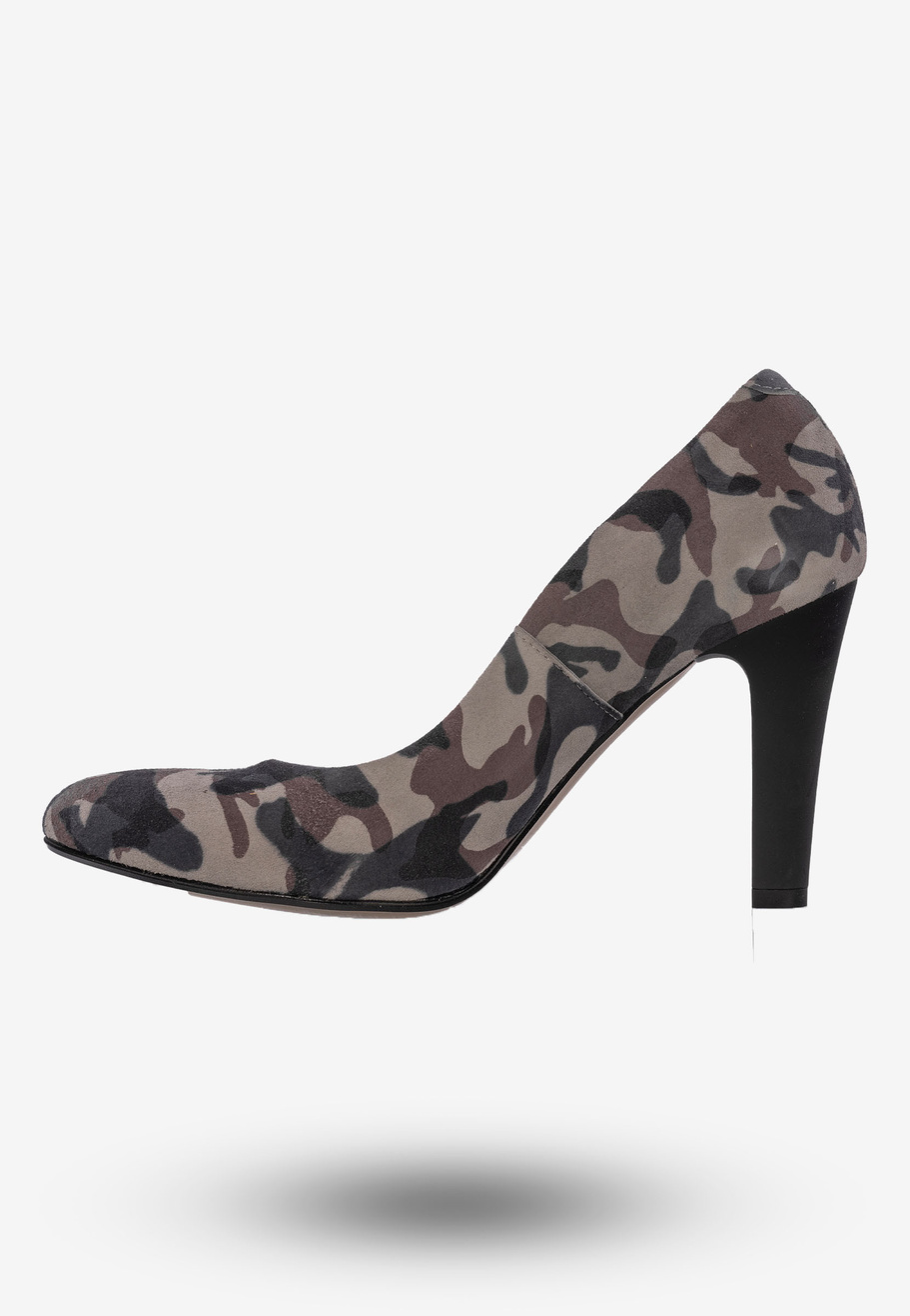 Szpilki Damskie Buty Skóra Naturalna Moro Darex C-320/92