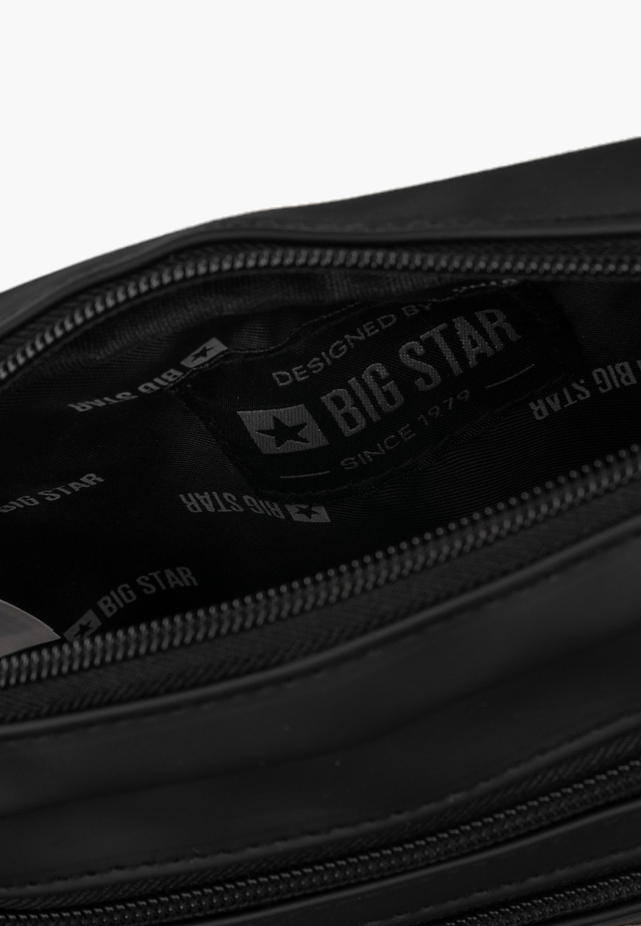 Nerka Męska BIG STAR Saszetka Biodrowa Kompaktowa Czarna RR574095