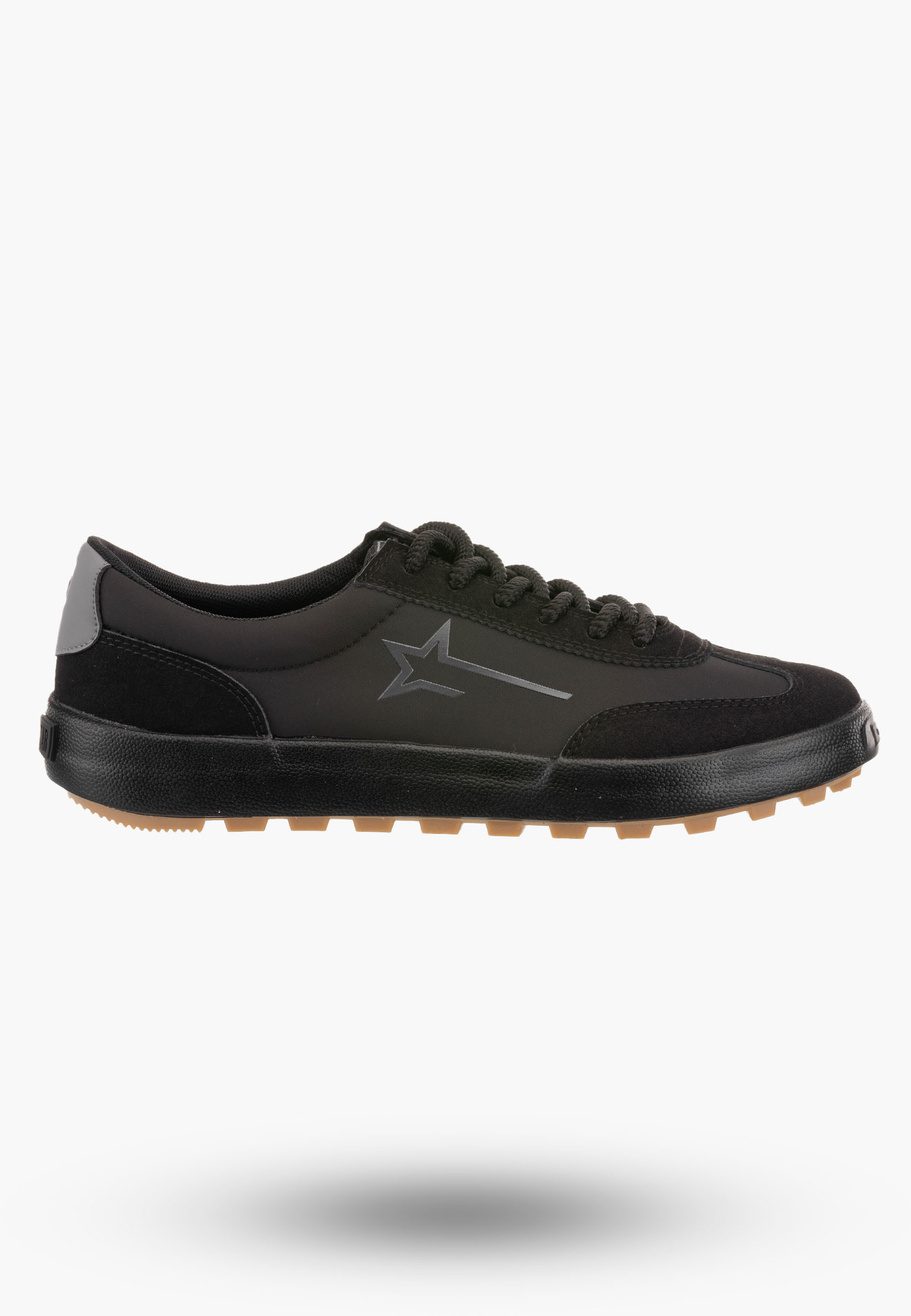 Buty Męskie BIG STAR Czarne Sneakersy NN174118