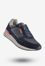 Sneakersy Męskie BIG STAR Buty Sportowe Półbuty Granatowe LL174122
