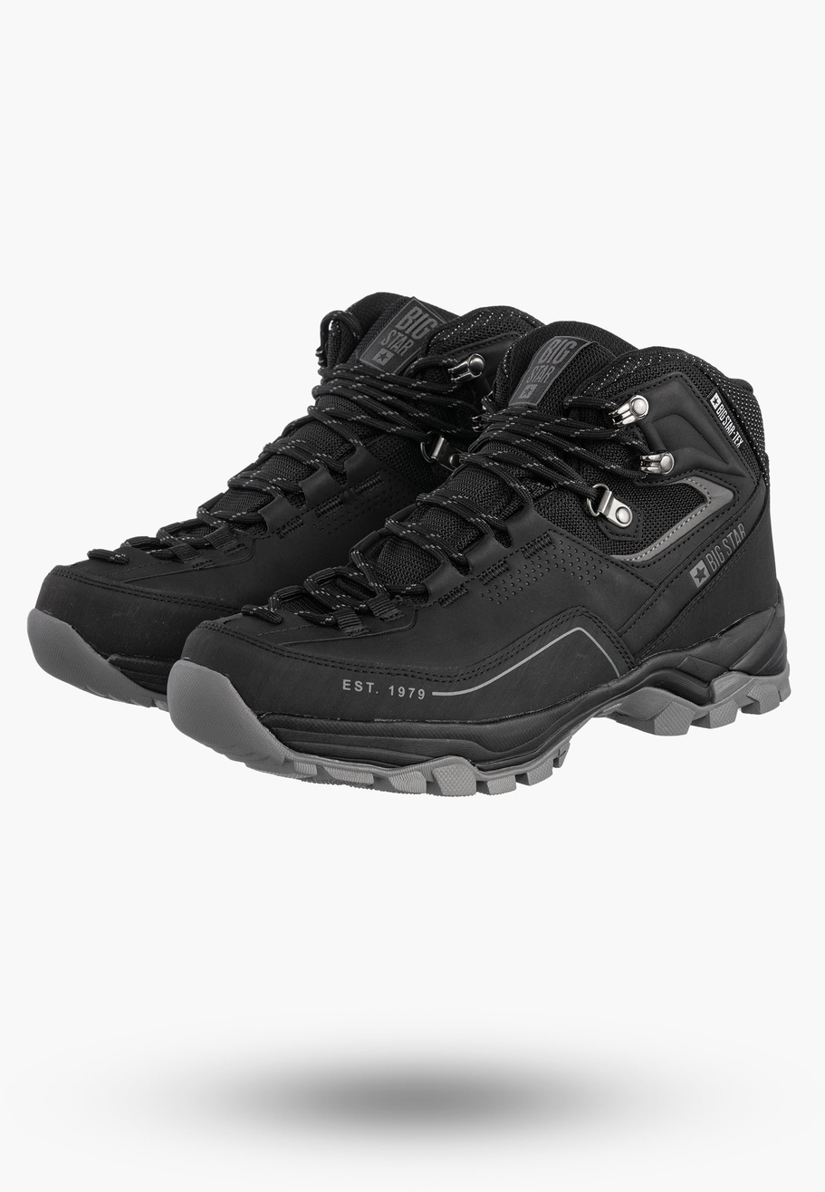 Buty Męskie BIG STAR Wysokie WODOODPORNE Zimowe Trapery OO174341