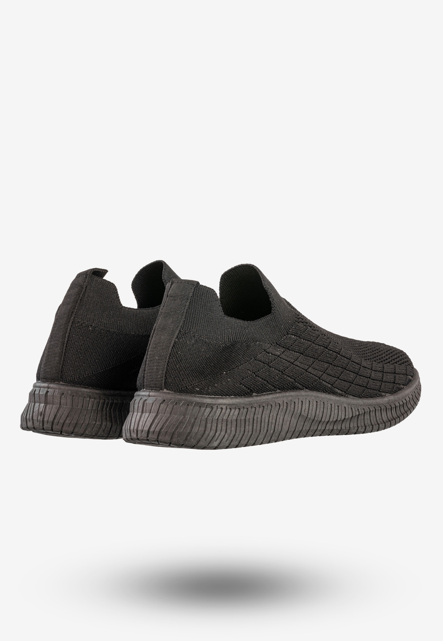 Sneakersy Męskie Wsuwane Buty Sportowe Półbuty Czarne Good To Great G-51