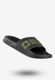 Klapki Męskie BIG STAR Buty Klasyczne Sportowe Czarne SS174359