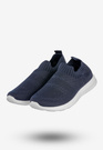 Sneakersy Dziecięce Wsuwane Buty Sportowe Półbuty Granatowe Apawwa Z516