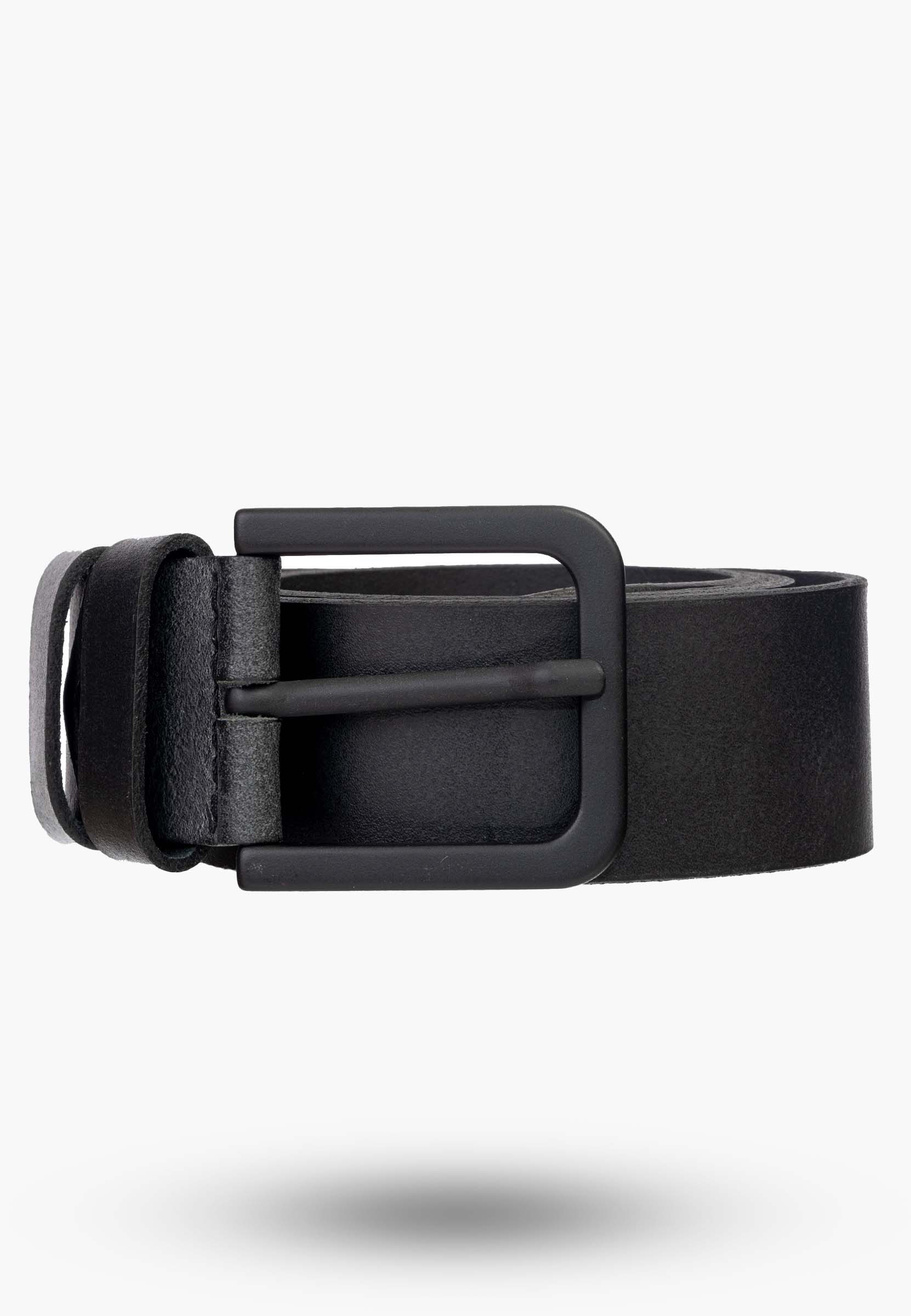 Pasek BIG STAR Skórzany Czarny JJ675054