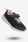 Buty Sportowe Dla Dziewczynki Dziecięce American Club Na Rzepy Czarne RL102/23