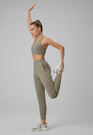 Spodnie Damskie 4F Sportowe Treningowe Szybkoschnące Jogger Oliwkowe 4FWSS26TFTRF1074