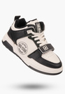 Buty Damskie Big Star Czarno Białe Sneakersy Sportowe OO274A158