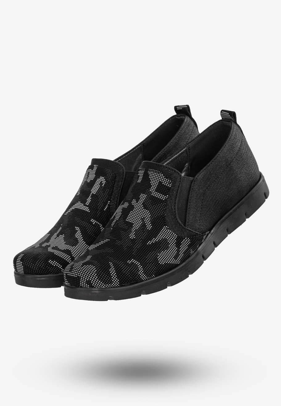 Tenisówki Damskie Buty Slip-on Modne Moro Nordi 852/250