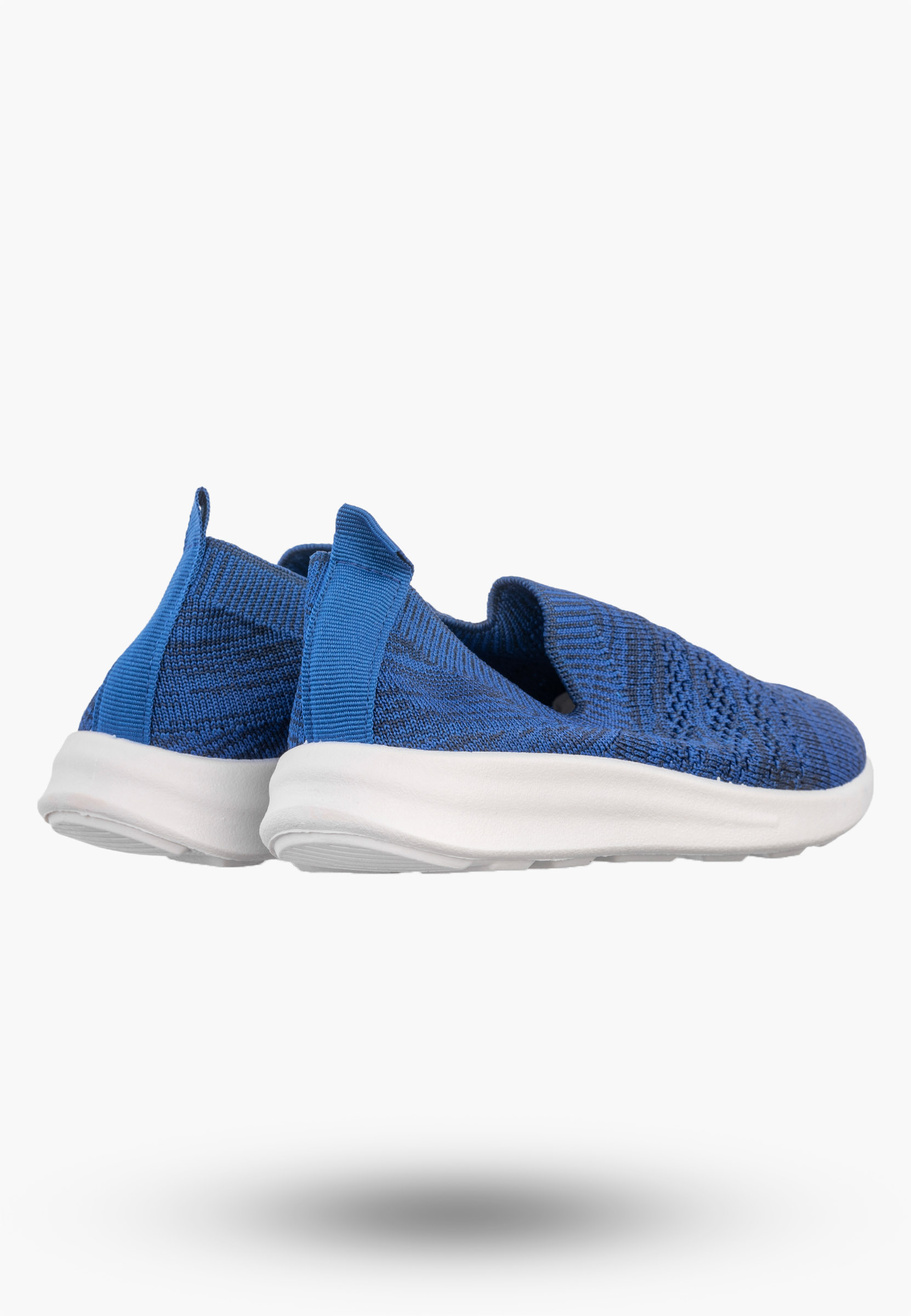 Buty Sportowe Dziecięce APAWWA Wsuwane Sneakersy Lekkie Niebieskie