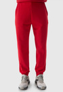 Spodnie Męskie 4F Joggery Sportowe Dresy Casual Czerwone 4FWSS24TTROM603