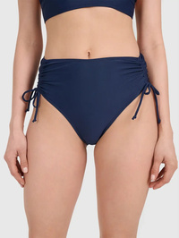 Bikini Dół Damskie 4F Strój Kąpielowy Filtr UV Wysoki Stan Granatowy 4FWSS26UBKBF089