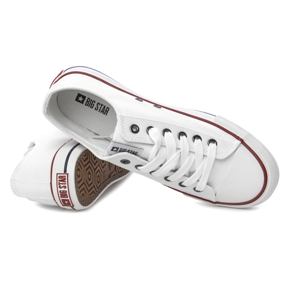 Trampki Damskie BIG TAR Białe Buty Sportowe DD274336