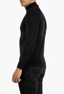 Półgolf Męski Slim Fit Czarny