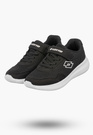 Sneakersy Dziecięce Lotto Buty Sportowe Na Rzepy CONNECT Czarne